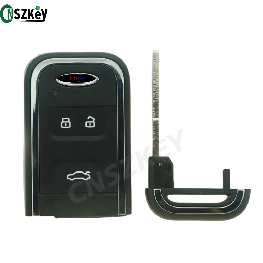 Chave remota inteligente OEM CNSZKEY, 3 botões, Novo Chery Tiggo 5