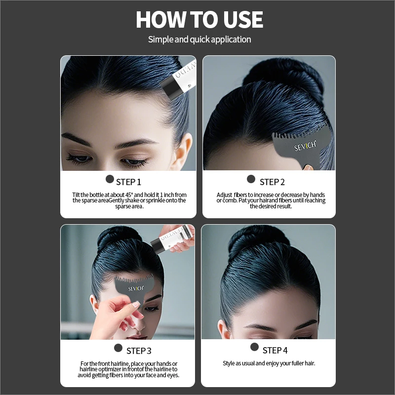 25g Hair Fibers Regrowth Powders Hair Building Fiber Natural Keratin Styling Powder Optimizer Dense Care Regrowth Fiber