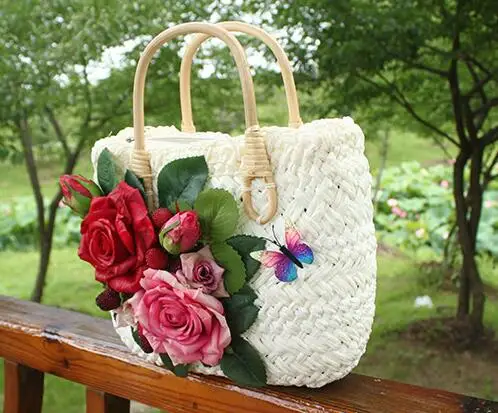 2022 Luxury Designer Beach Bag High Quality Famous Brand Straw Bags Women  Summer Raffia Handbag Travel Palm Basket Tote KL644 - AliExpress