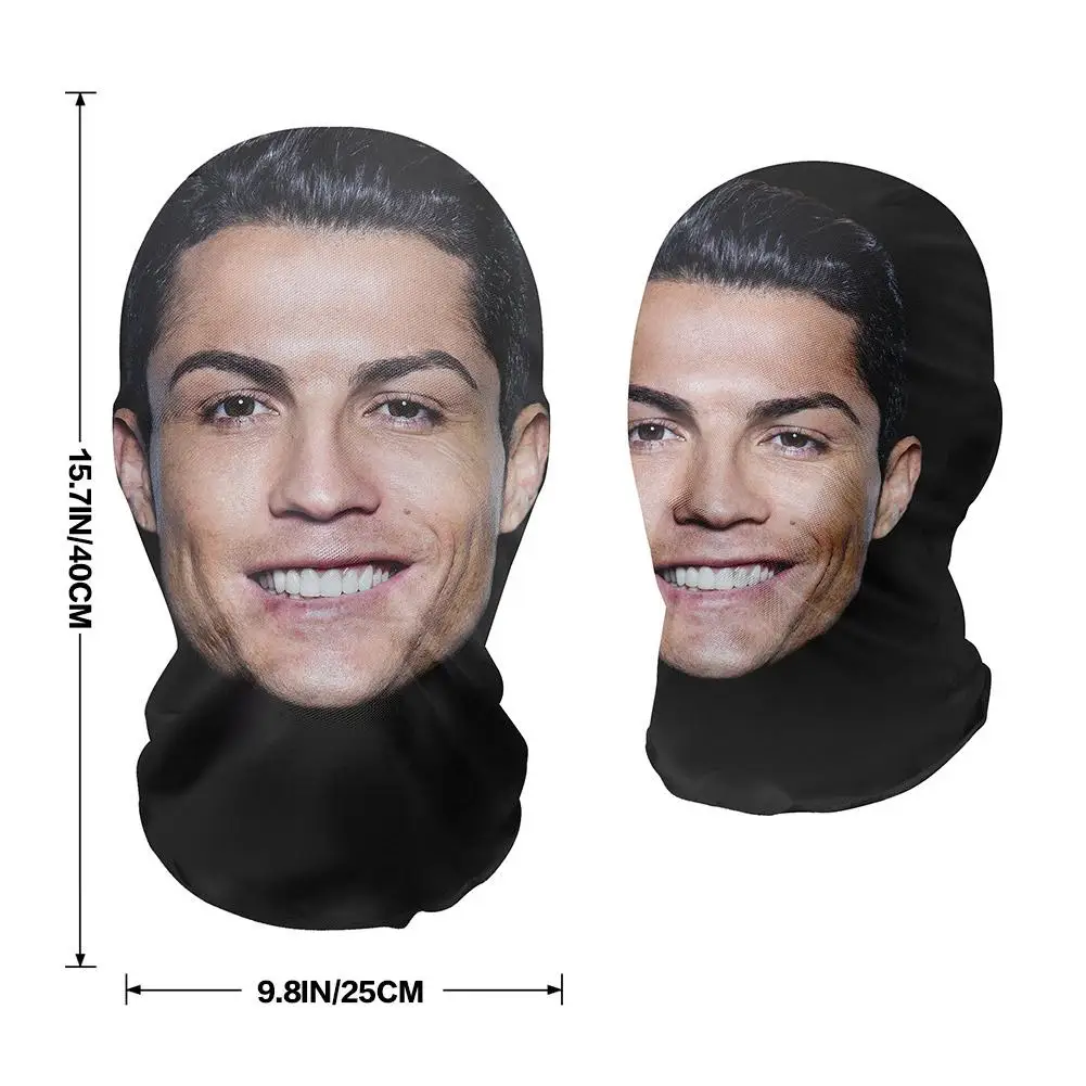 3D Seamless Celebrity Face Balaclava Headgear for PRanks and Performances