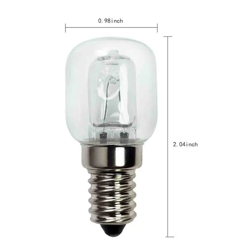 Oven Light 220v 25W High Temperature Resistant 500 Degree Oven Microwave Oven Bulb Salt Lamp E14 Small Screw Mouth images - 6