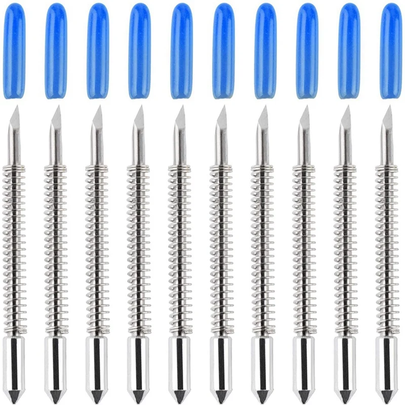 Cutting Blade 60Pcs 30/45/60 Degree For Graphtec CB09 Silhouette Cameo Craftrobo Vinyl Cutter Blades CB09U Knife