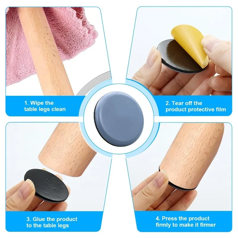 Self-Adhesive Furniture Slider Pads and Floor Protectors