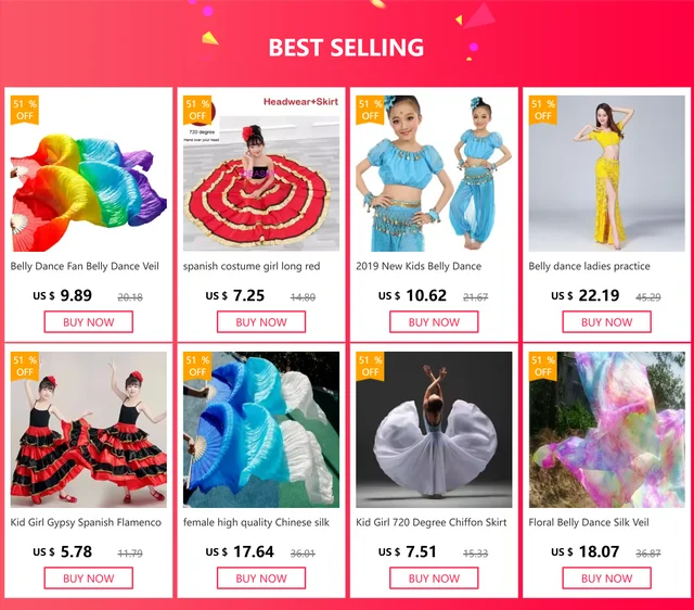 Crop Top Con Paillettes Per Danza Del Ventre - Manica Lunga, Chiffon, Orlo Irregolare - Foto 10