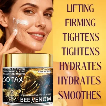 Super Bee Venom Firming and Lifting Cream - Hydrating Formula with Vitamin A, Collagen,Lift, moisturize, and smooth the skin