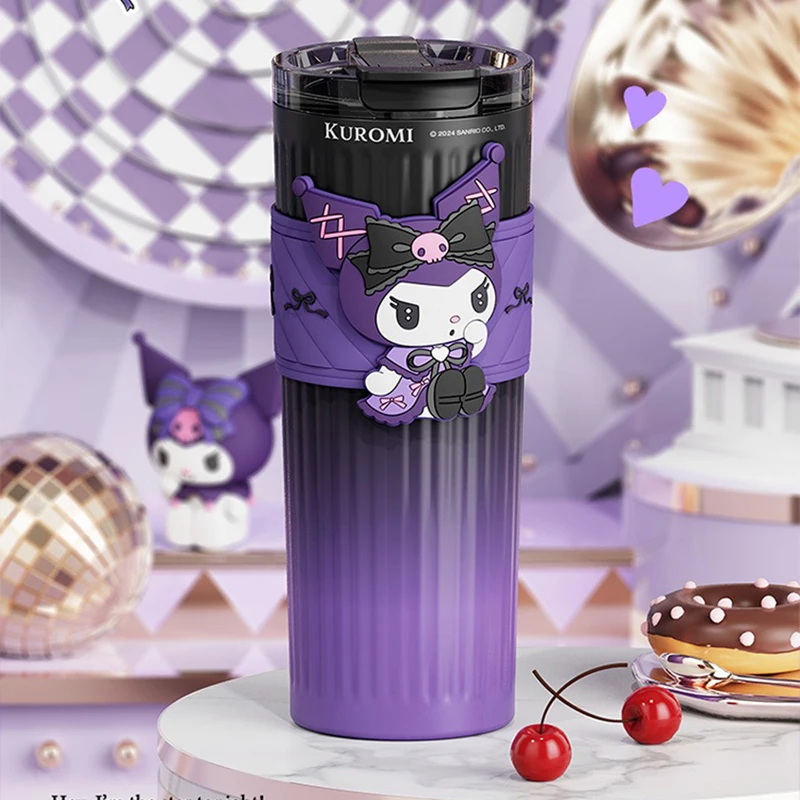 Stainless Steel Coffee Cup Thermos Straight Drink Sippy Cup