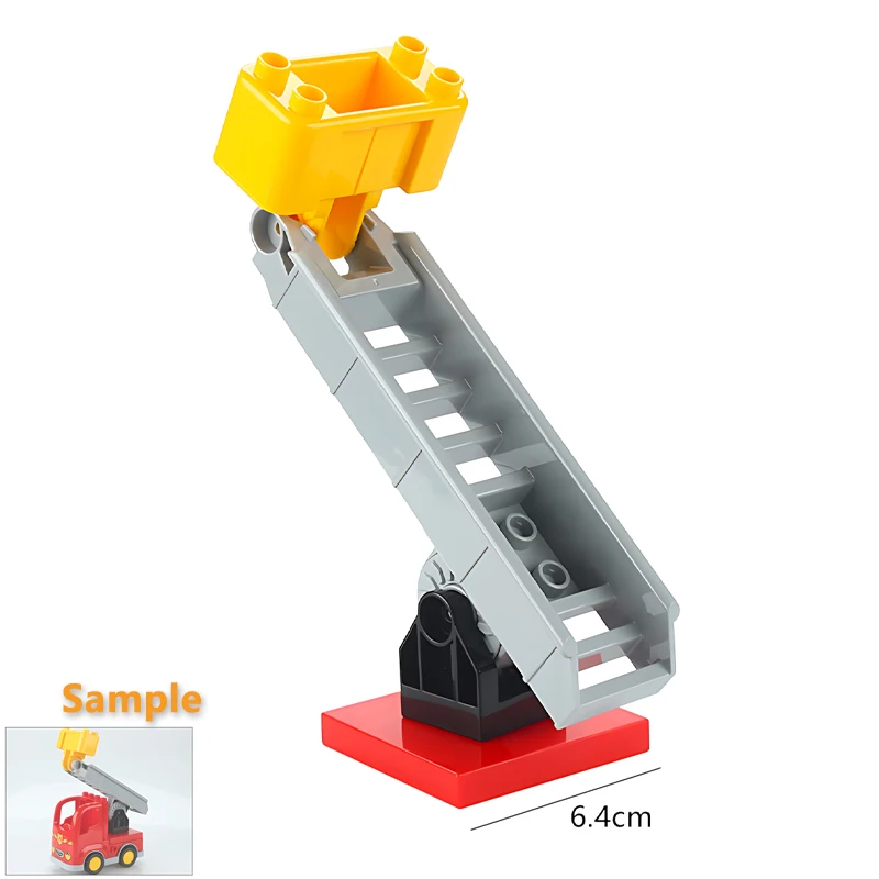Deluxe Construction Traffic Machinery Building Blocks Set