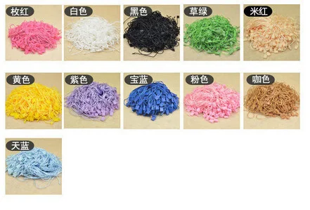 1000 stücke Kunststoff Schleife Lock String Verschluss Schnur Krawatte Kunststoff Snap Lock Dichtung Polyester Tag Halter Seil Commodity Tag Sling – Detail 2