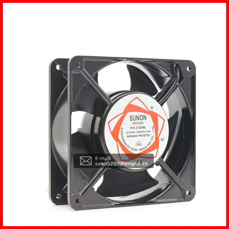 SUNON DP200A 2123HBL 220V 240V 50/60Hz 0.14A 12ซม.12038ตู้ Axial พัดลม ...