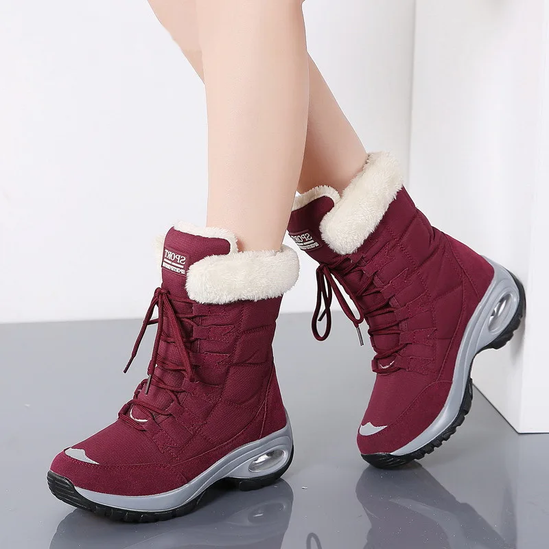 Winter Platform Boots for Women Plus Size