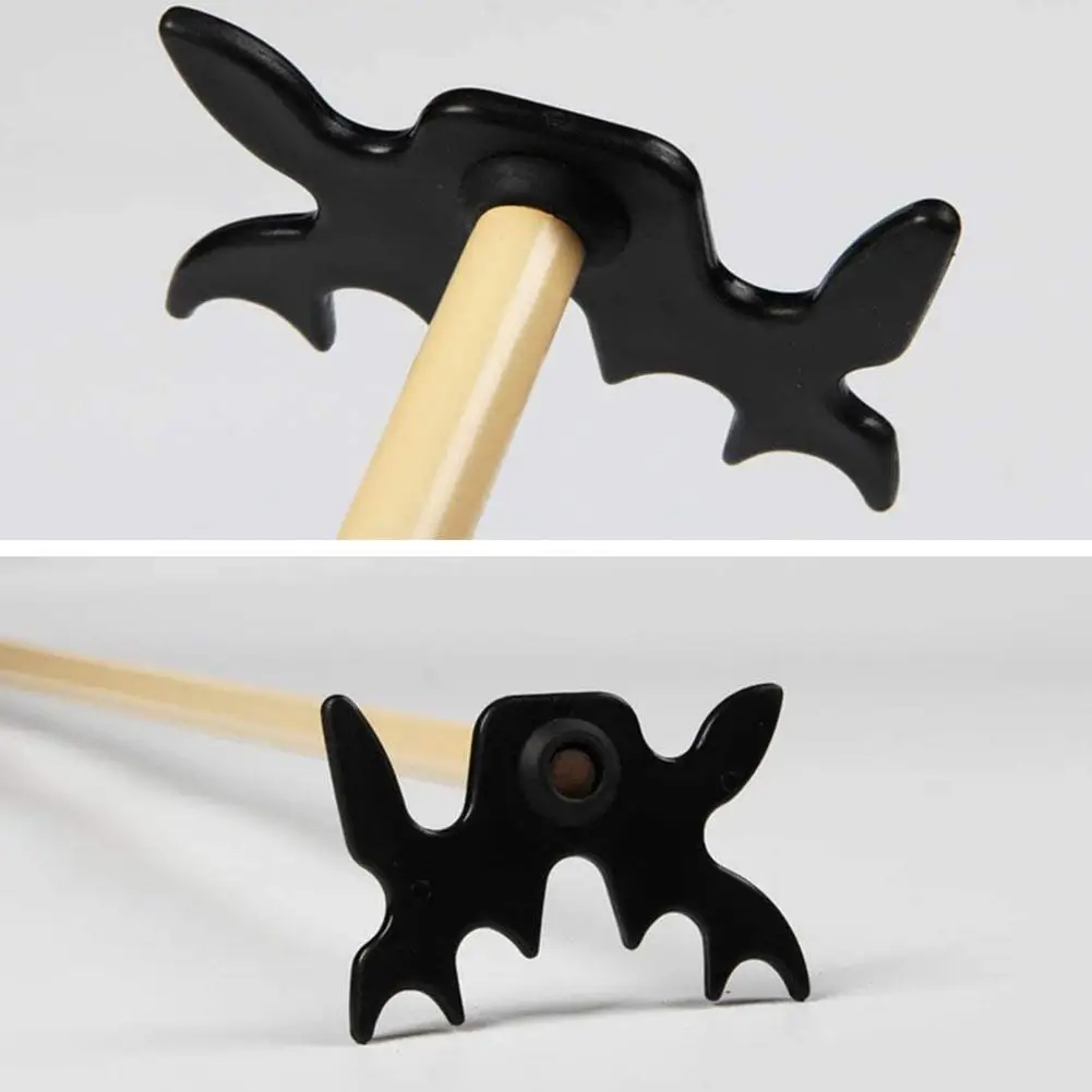 Billiards Cue Rack Bridge Head Cross Antlers Rod Holder Snooker Pool Plastic Staghorn Shape 2 Color billiard cue rack