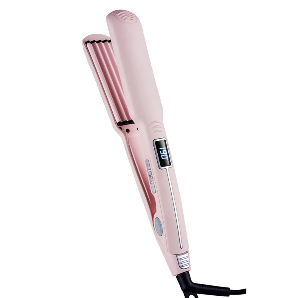 

Professional Hair Curler Negative Ion Perm Fluffy Ceramic Curling Irons Flat Iron Straightener Salon Hair Styling Tools