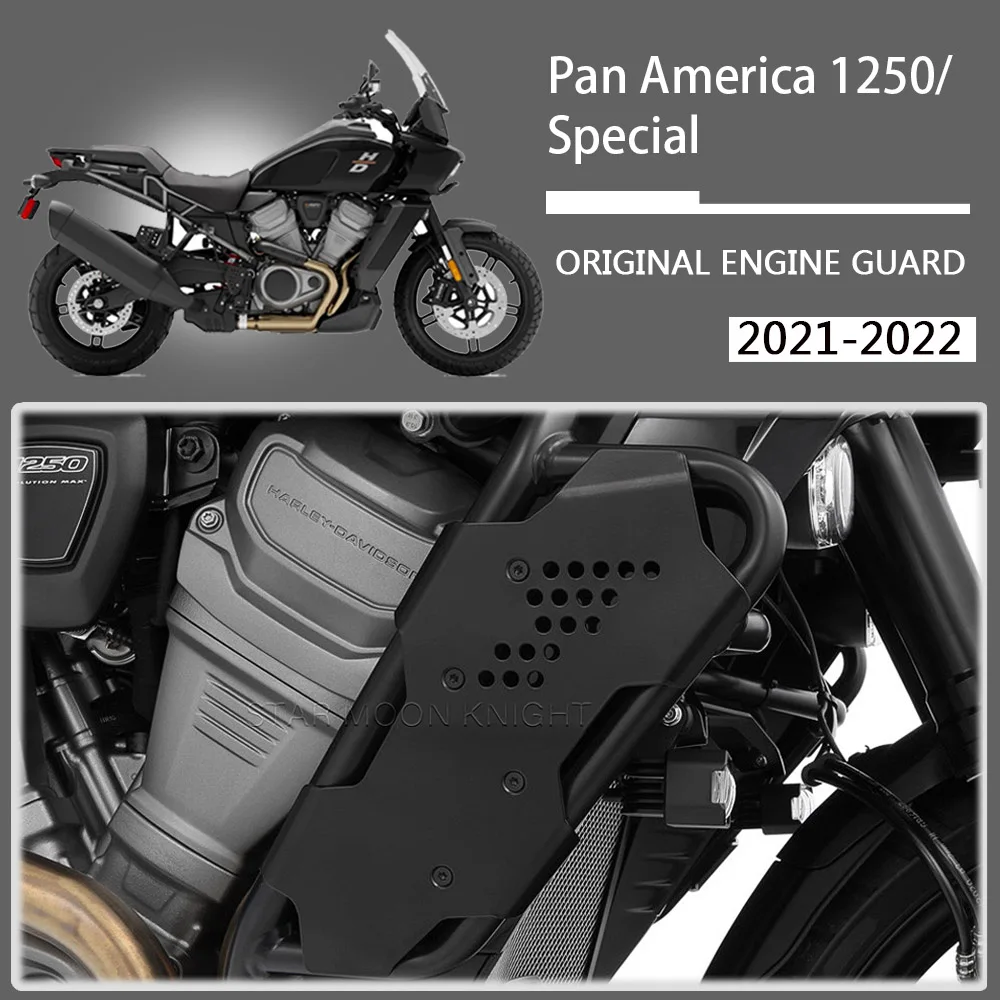 

Motorcycle Cylinder Head Guard For RA1250 Pan America 1250 S Special Scrambler 2021 2022 - Engine Guard Protector Cover