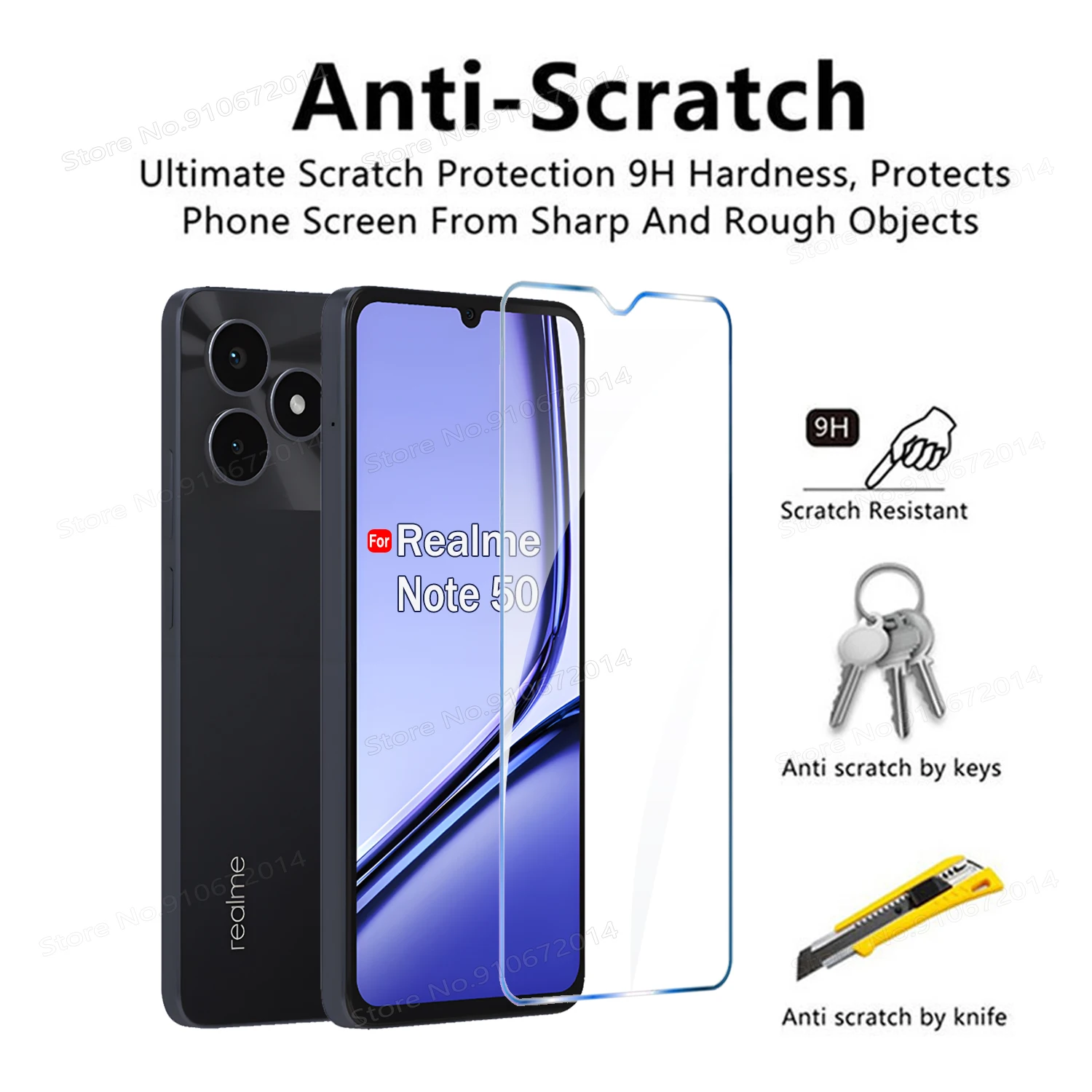 Ultimate 4PCS 9H Tempered Glass Screen Protector Set