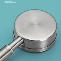 SUS 304 Stainless Steel Bathroom Handheld Shower Head High Pressure Water Saving Sprayer Nozzle Supercharged Rainfall Showerhead 4