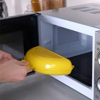 Plateau de cuisson d'œufs multifonctionnel pour micro-ondes, poêle à omelette, moule de cuisson pour petit déjeuner, Gadgets et outils de cuisine à domicile 2