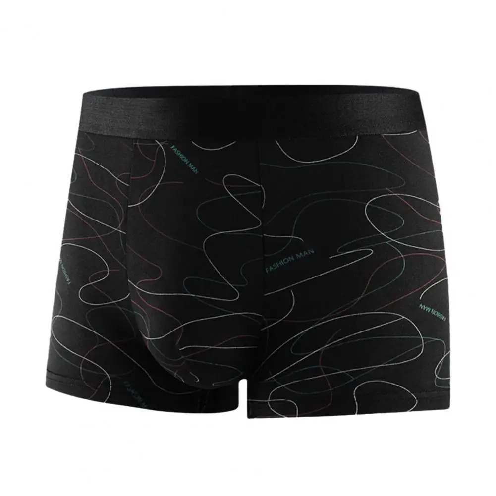 

Comfortable Men Undergarments Moisture-wicking Men's Sports Boxers Soft Breathable Quick Dry Underwear for Active Men Men Boxers