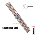 Silver rose gold