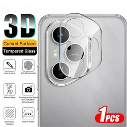 Clear 3D Tempered Glass Curved Camera Lens Protector Case - Honor Series 5G for Honor 400 Pro 5G (1Piece)