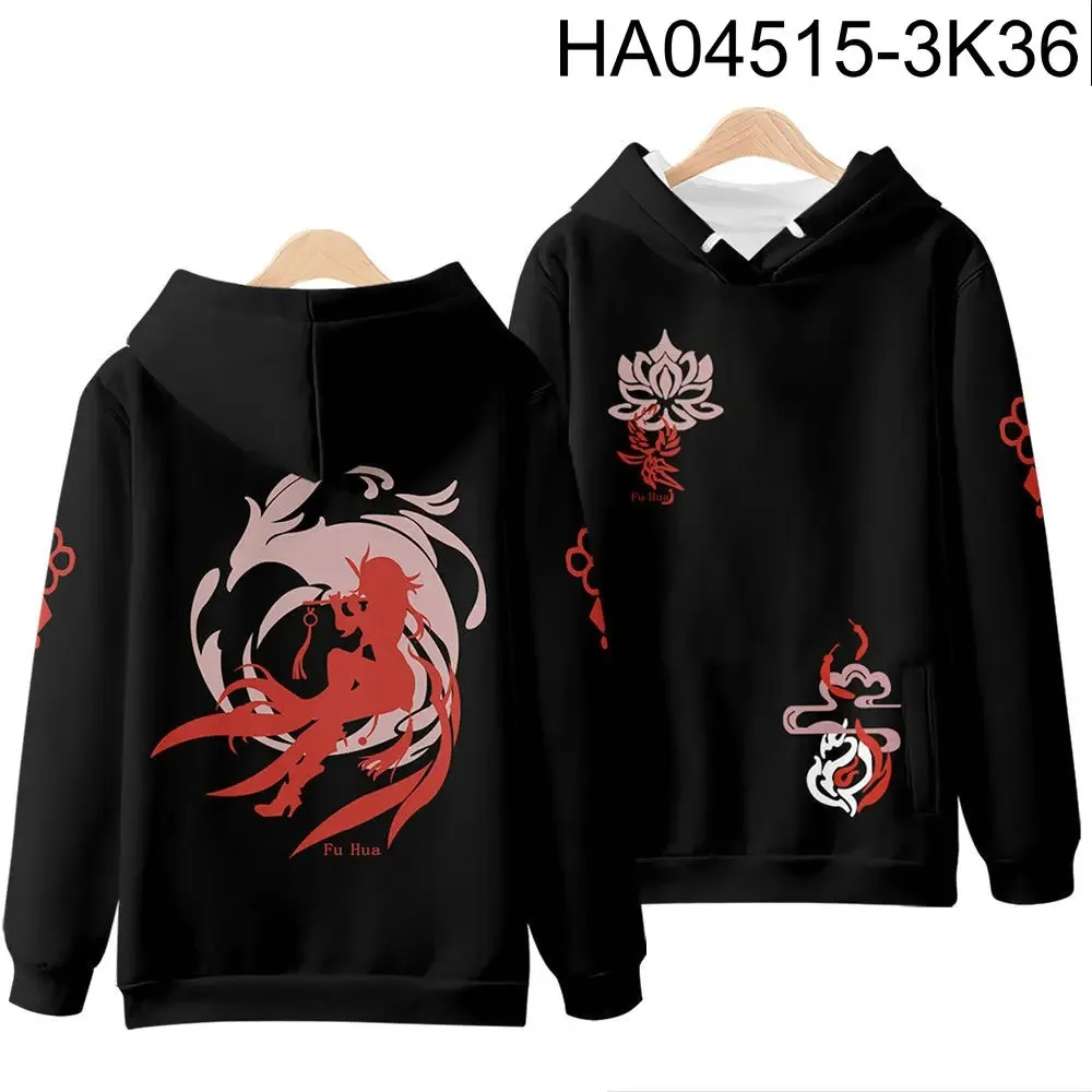 Honkai impact 3 3d printing man/woman autumn fashion japanese game hoodies sweatshirt long sleeves pollover
