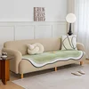 Chenille Fabric Sofa Cushion for Living Room Special Shape Non-slip Couch Cover L Shaped Sofa Towel Seat Pad Protection Cover 2