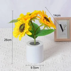 Rechargeable LED Sunflower Decorative Night Light (Night Light)