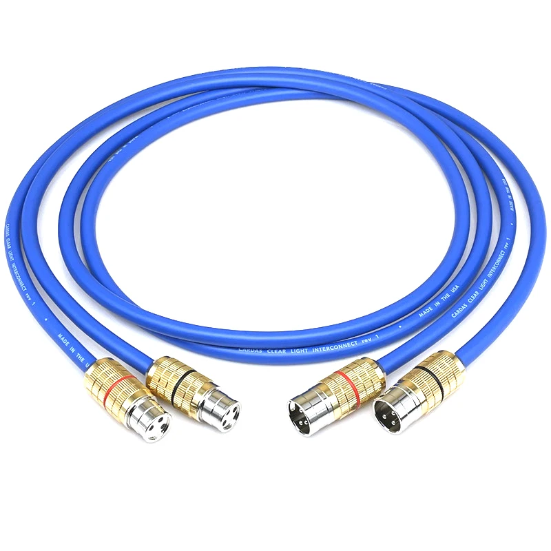Hifi Xlr Balanced Cable Cardas Clear Light Copper Hifi Audio Interconnect Line