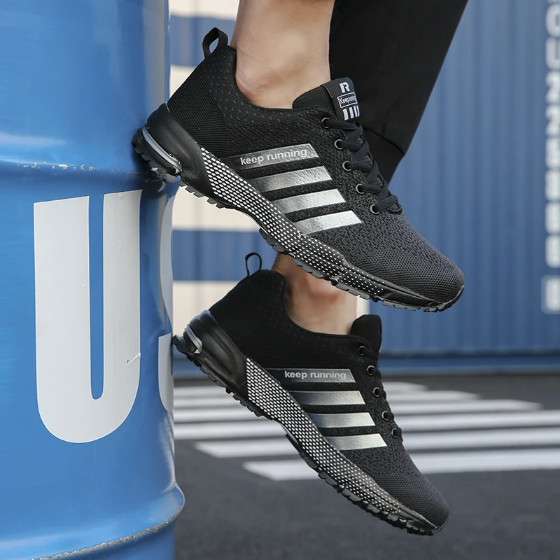 Shoes for Men Sneakers Fashion Running Sports Breathable Non-slip Walking Jogging Gym Women Casual Outdoor Sneakers Plus Size