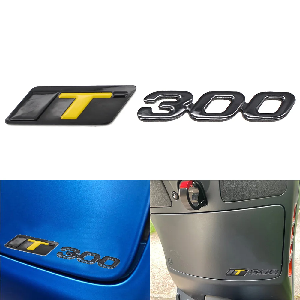 Pokhaomin Motorrad-Aufkleber, 3 m, Verkleidungsaufkleber, Kunststoff, dekoratives 3D-Logo für Vespa GTS Super 250 300 Sprint Spring LX LXV – Detail 2