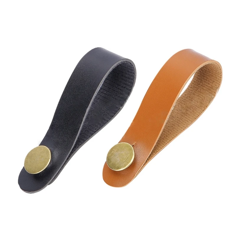 

Leather Guitar Neck Strap Button for Electric, Acoustic, and Bass Guitars E56D