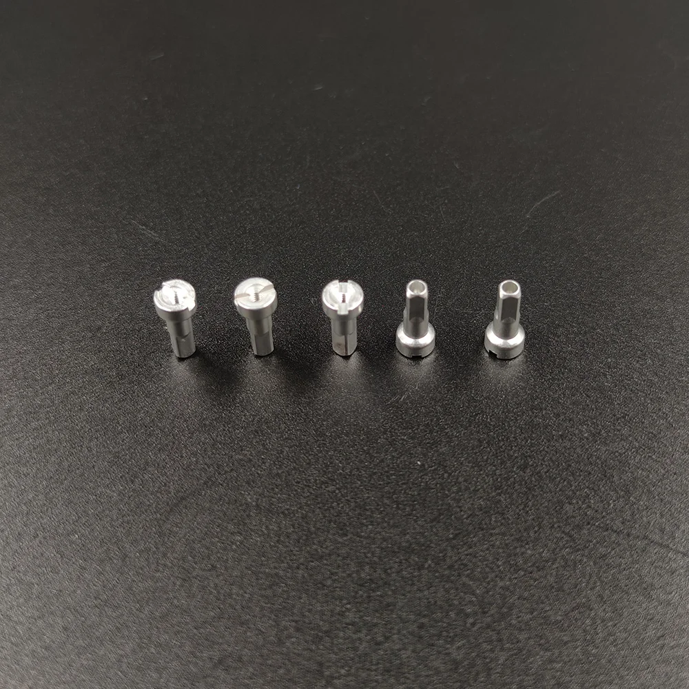Ultralight EASEDON MV Silver Bicycle Nipples 14G Gauge 2.0 14mm Round Head Aluminum Alloy 0.5g High Strength MTB Road Bike Parts