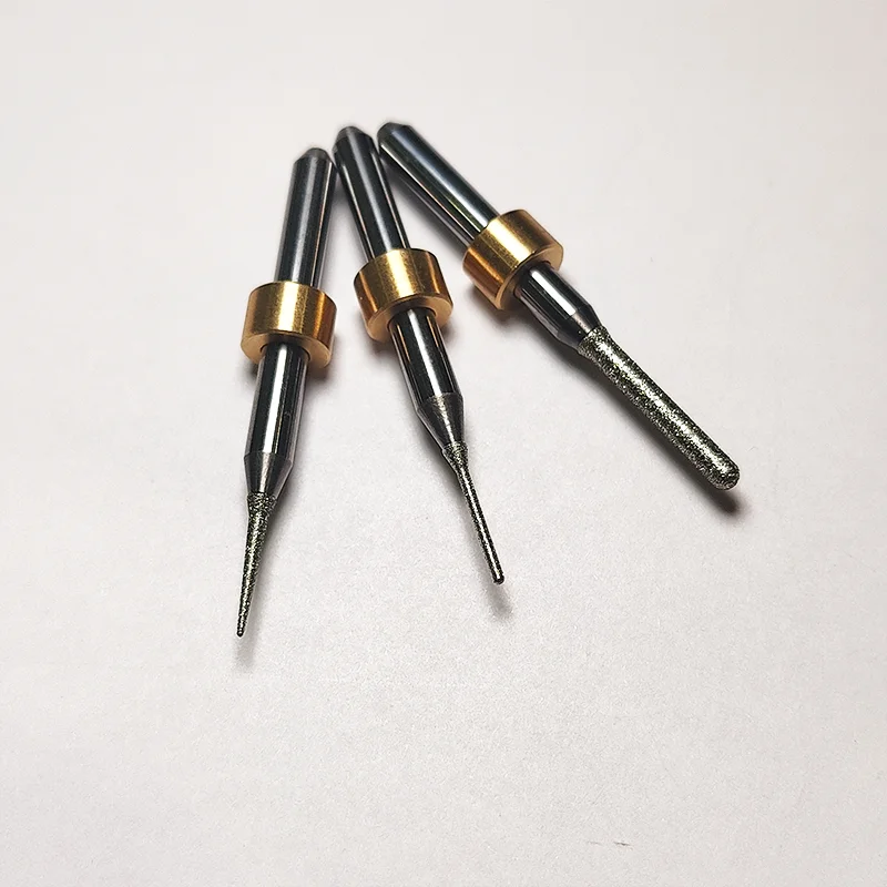 LODDEN 1 Stück Lithium-Disilikat-Fräser für Zotion C5M Dentallabormaterialien Glaskeramik D4 Magnetring-Schleifbohrer – Detail 2