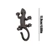 Cast Iron Hooks Vintage Rustic Cute Cat Rack With Hook Rustic Hanger Indoor Outdoor Home Garden Country Farmhouse Garage 6