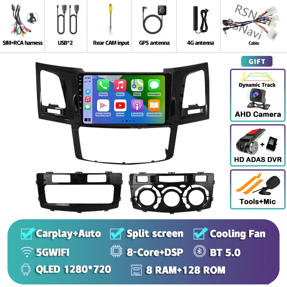 8G-128G CAM DVR