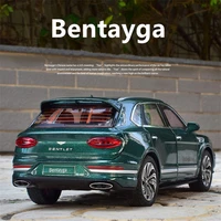 ⁦مجسم سيارة بنتلي بينتايجا SUV مع إضاءة وصوت بطول 21 سم | Bentley Bentayga Luxury SUV with Light and Sound 21cm⁩ - الصورة ⁦2⁩