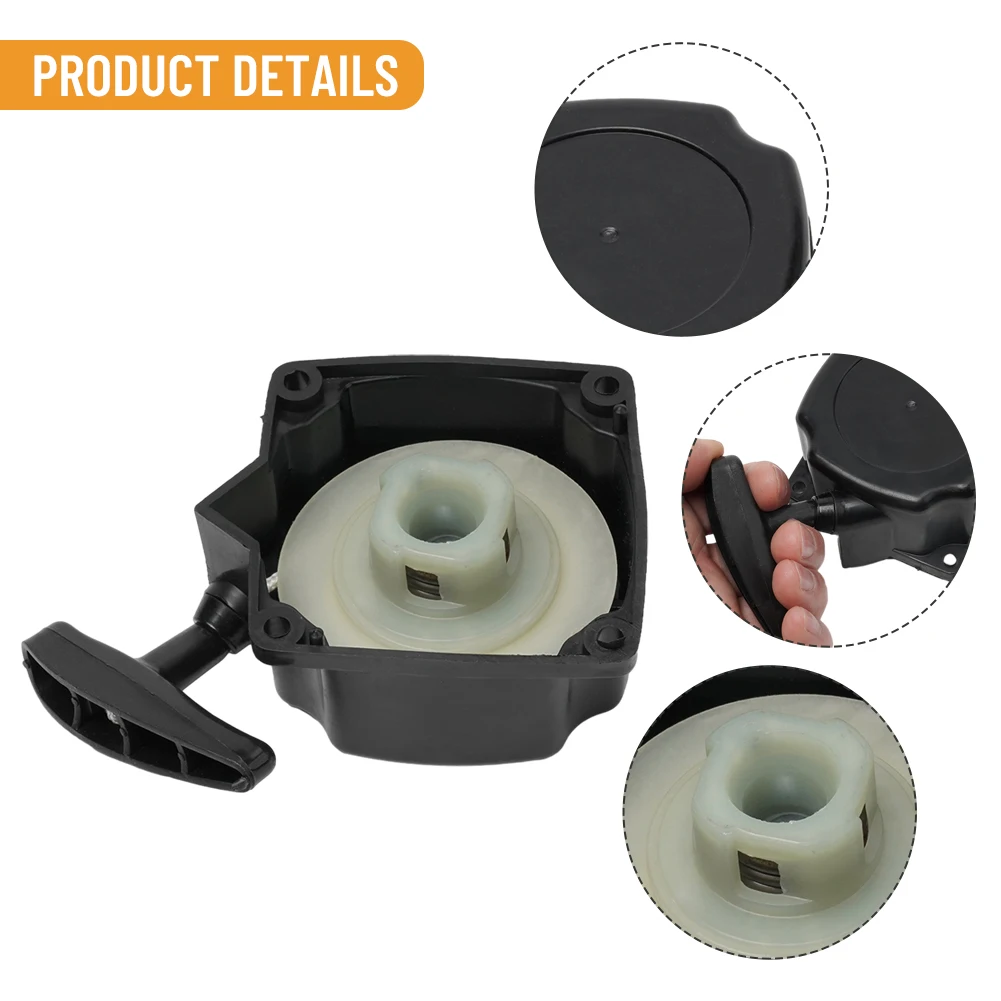 

2 Pcs Recoil Pull Start Starter Fit For 33CC 47 43CC 49CC Brushcutter Whipper Trimmer Lawnmower Accessories Kits Outdoor Clean