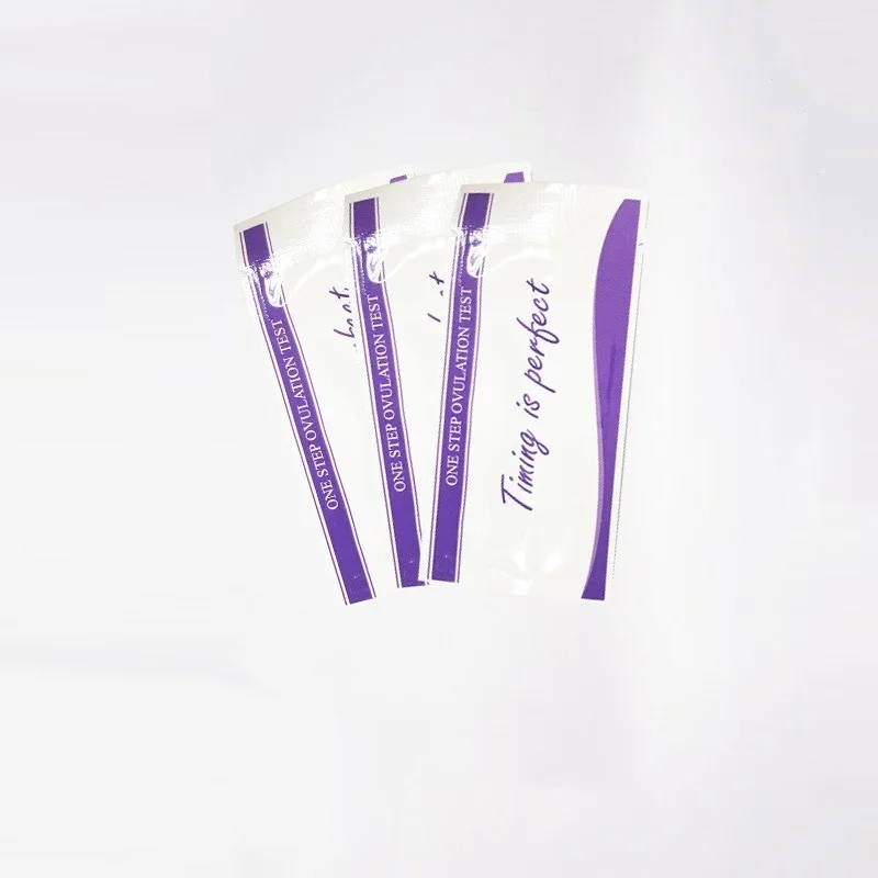 10pcs LH Ovulation Test Strips For Adult Women Home Urine Measuring Testing Kit Rapid Result Over 99% Accuracy One-step Test Pen 3