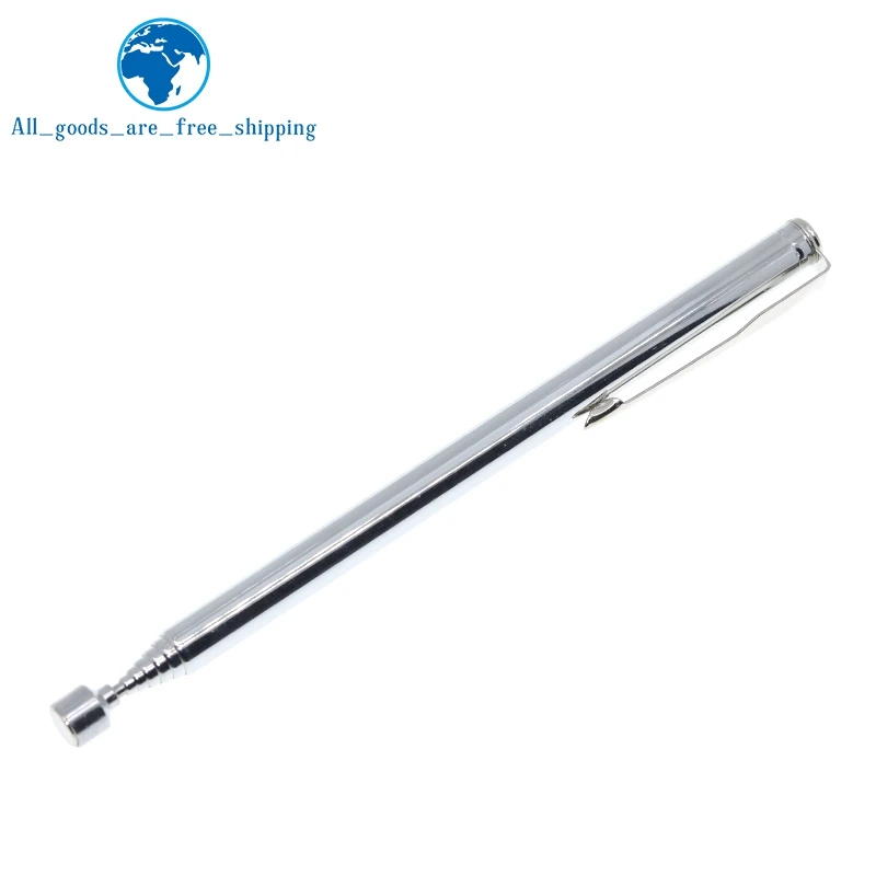 Mini Tragbarer Teleskop-Magnetstift, Handlicher Magnetischer Greifer, Verstellbarer Aufheberstab zum Aufheben von Schrauben, Muttern und Bolzen