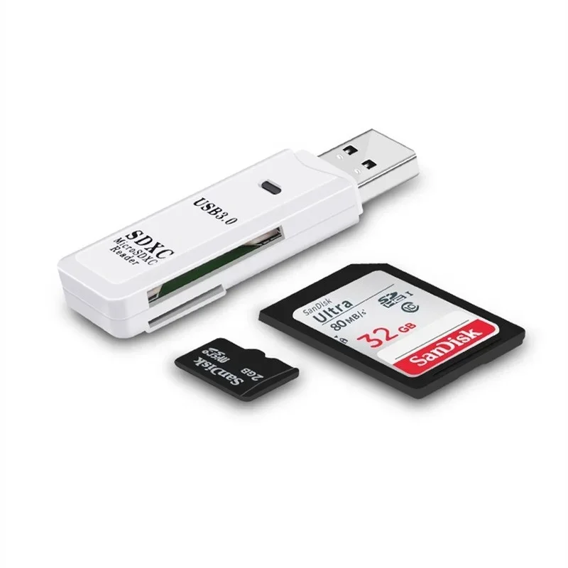 

USB 3,0 устройство для чтения Micro SD TF-карт, SD-карт