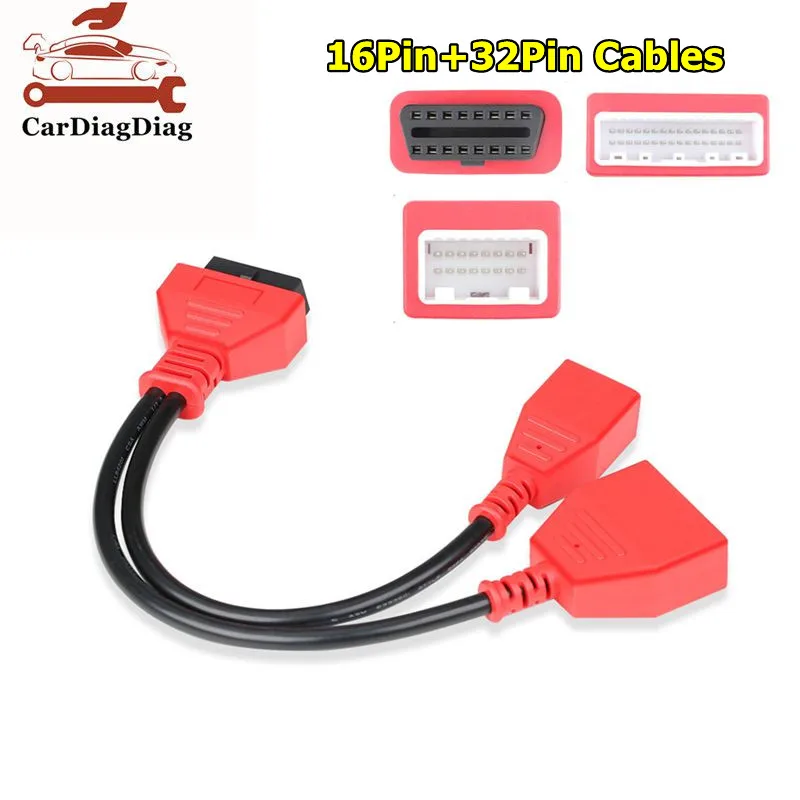 Professionale 16 + 32 Per Cavo Adattatore Gateway Nissan Funziona Con Autel Im608/Im508/Lonsdor K518Se Per Adattatore Nissan 16 + 32Pin