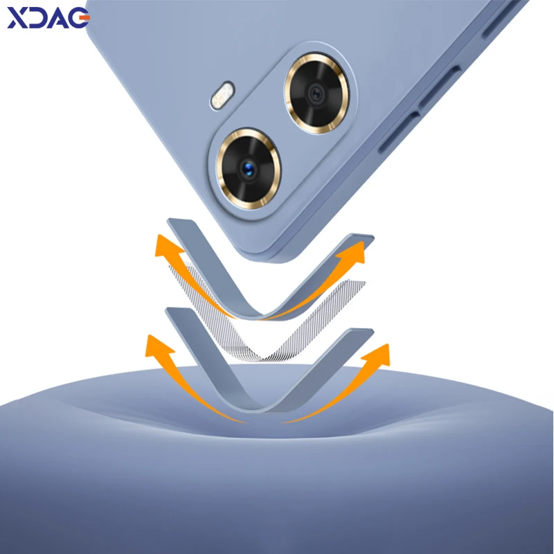 Enhanced Silicone Shockproof Phone Case - Soft Protective Cover