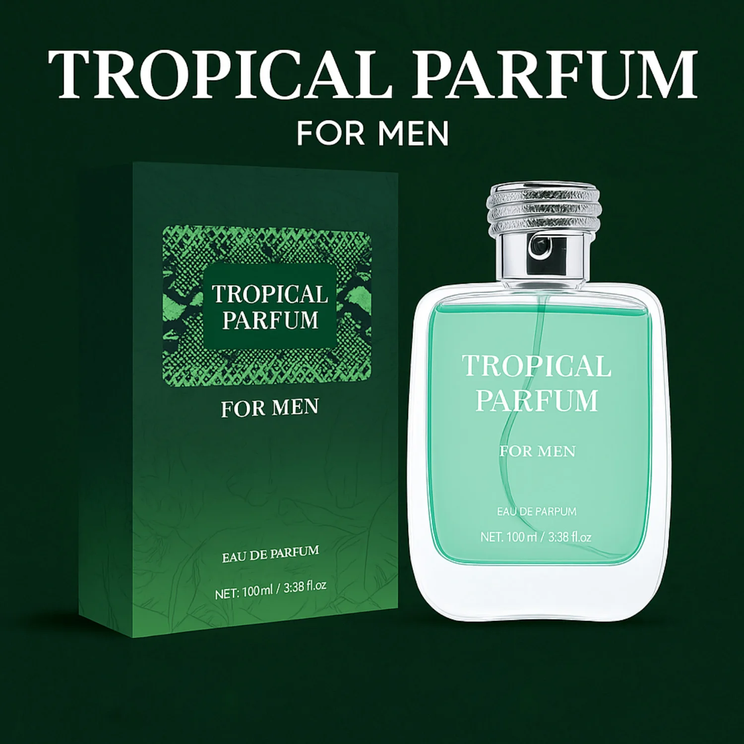 Tropical Eau De Parfum For Men Long Lasting Luxury Fragrance_voghion.com
