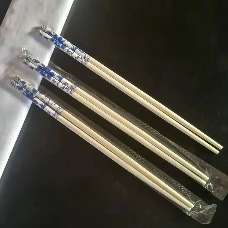 Simple Food Grade Disposable Natural Bamboo Chopsticks, Restaurant Independent Packaging, Carbonized Bamboo Chopsticks