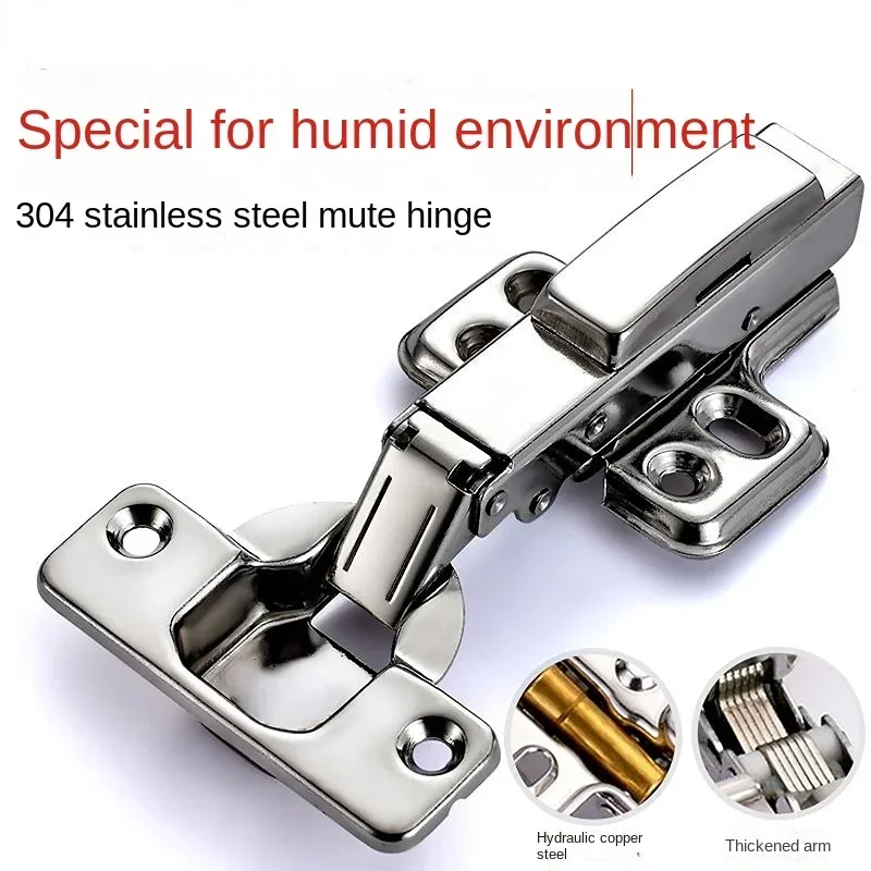 1pcs Hinge Soft Closing Full Overlay Door Hydraulic Hinges No-Drilling Hole Clip-On for Cabinet Cupboard Furniture Hardware stainless steel hinges,door hinges