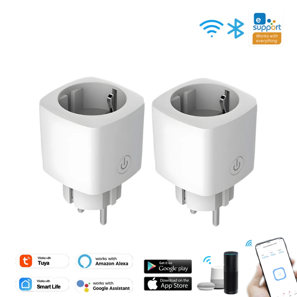 EWelink 16A Smart Socket Bluetooth-compatible WIFI Dual Mode EU