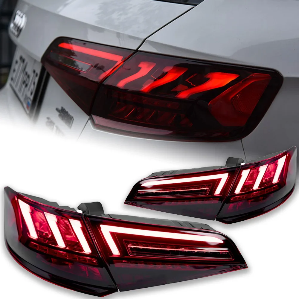 Car Lights For Audi A3 Hatchback Led Tail Lamp 2013- Sportback Dynamic Signal Tail Light Rear Stop Brake Reverse Accessories