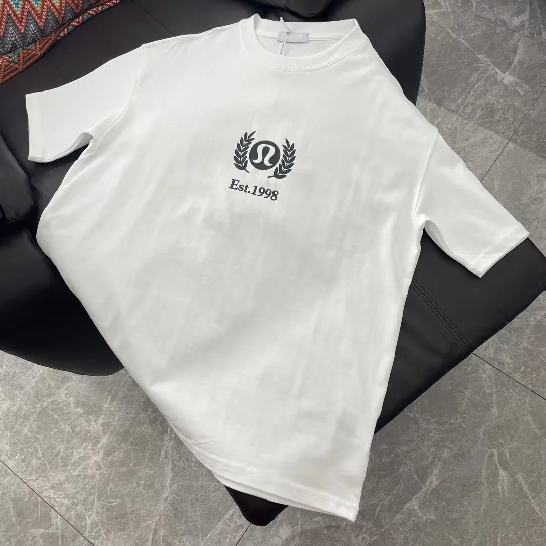 Al0 Summer Quick Dry Breathable Print Design Casual Fashion Crewneck Basic T-shirt Loose Casual Short Sleeve Top Men Tee 2