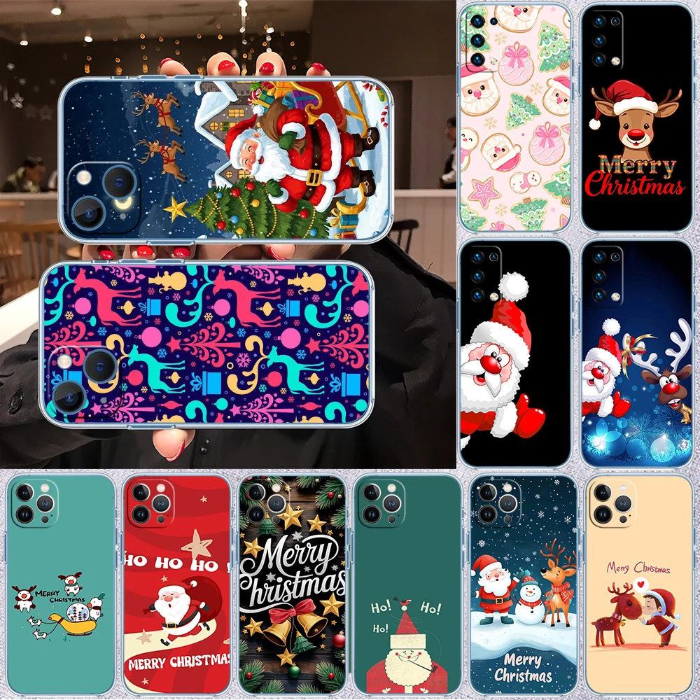 Festive Merry Christmas Phone Case - Vibrant Holiday Design