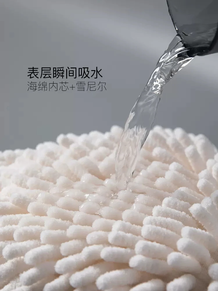 Microfiber Hand Towel Kitchen Bathroom Quick Dry Soft Absorbent 3PCS