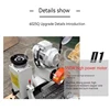 Multifunctional Universal Tool Surface Grinder 6025Q 220V Drills Grinding Machine + 50S Electric Three Claws Grinder 3